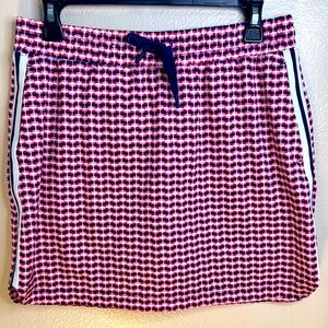 Stylish Lady Hagen Pink, White and Blue Women's Golf Skirt // Pulitzer-ish